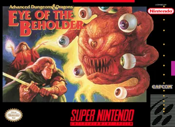 Advanced Dungeons & Dragons - Eye of the Beholder (USA) box cover front